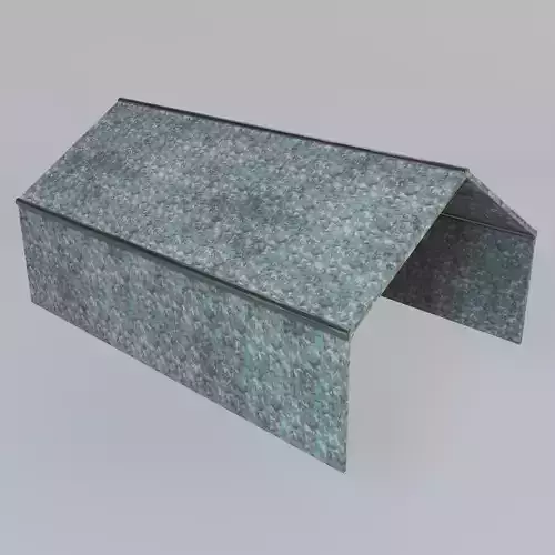 Military Tent - Game Ready - Low Poly PBR 3D Model