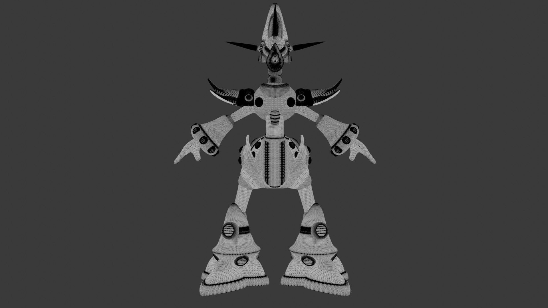 Toxic Seahorse 3D print model_9