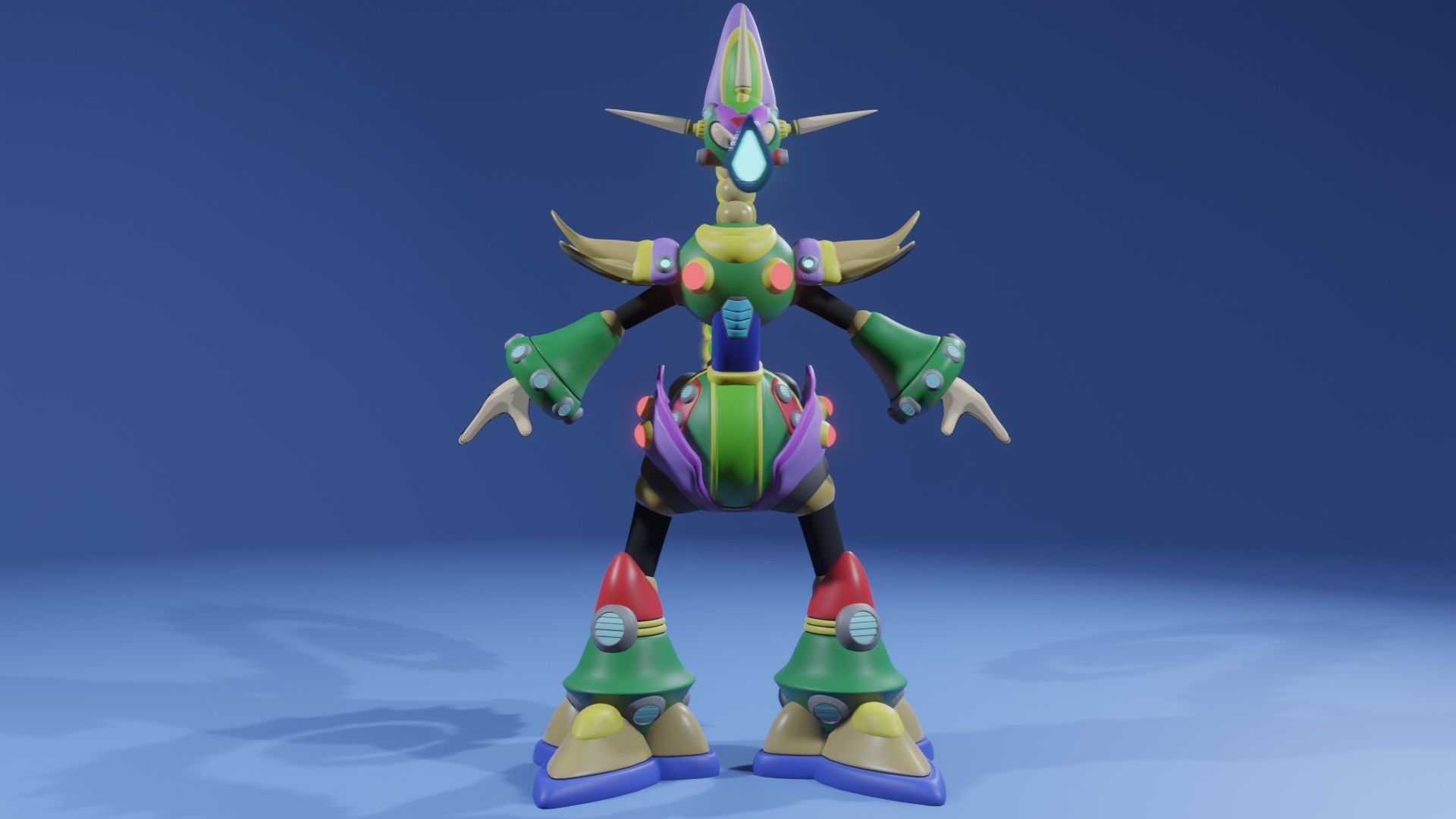 Toxic Seahorse 3D print model_5