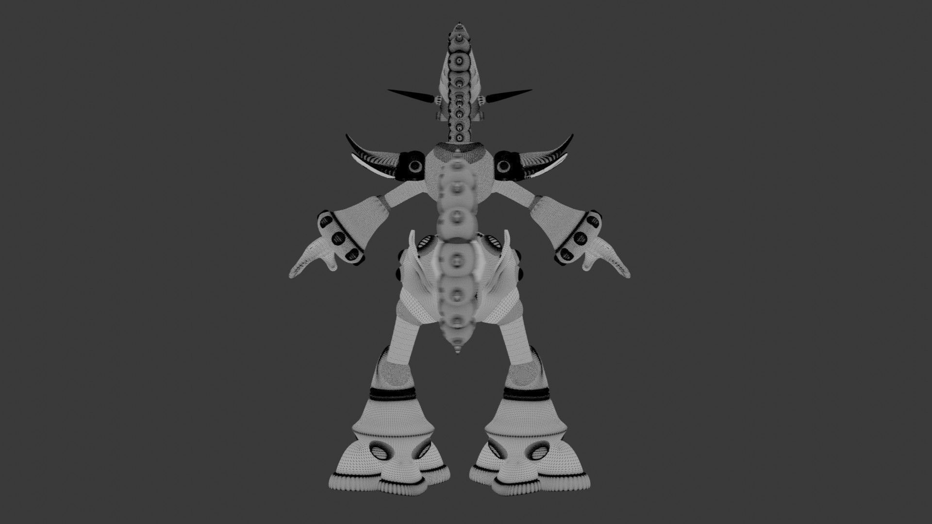 Toxic Seahorse 3D print model_11