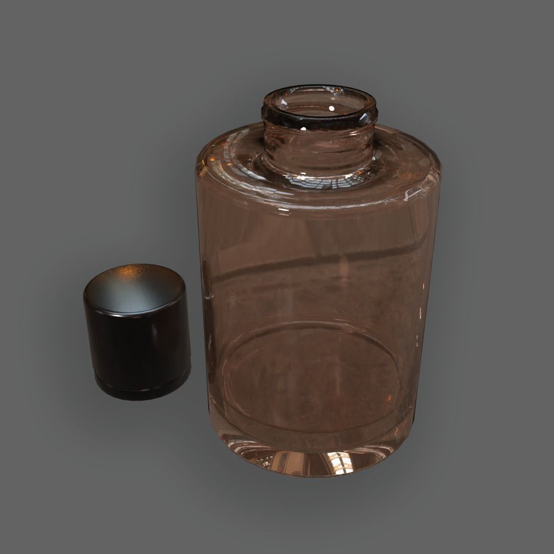 Perfume Bottle - Botol Parfum  3D model_1