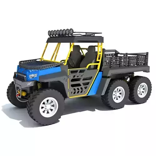 UTV Utility Terrain Vehicle 3D model