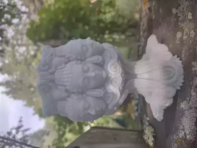 buddha inspired pencil holder