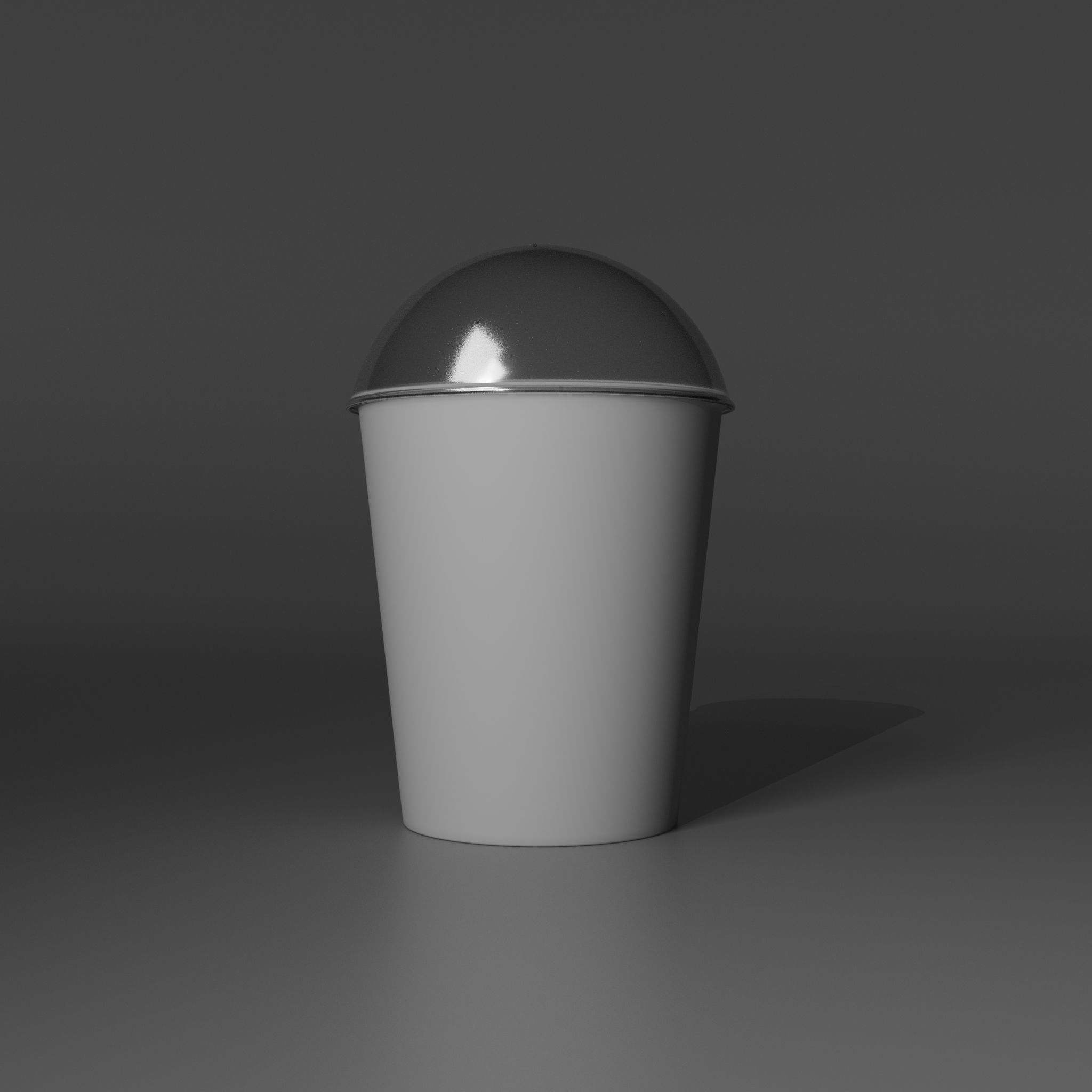 Paper cup for food free 3D model | CGTrader