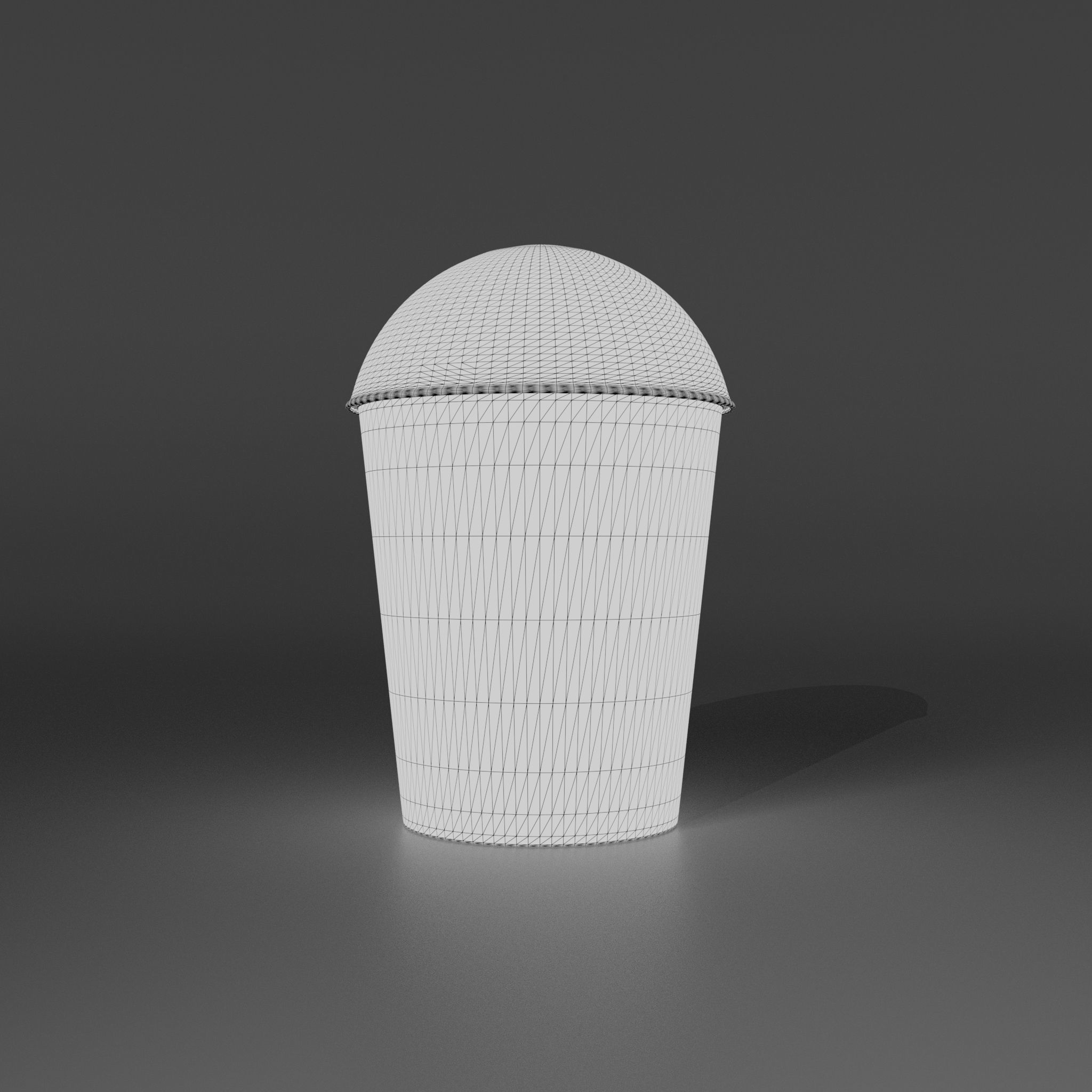 Paper cup for food free 3D model | CGTrader