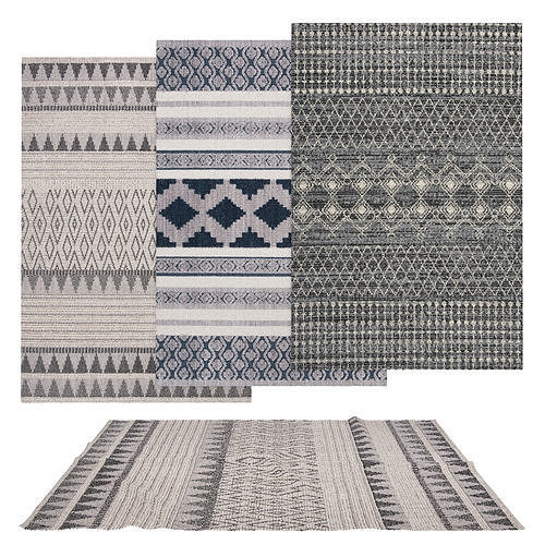 Rugs No 247 Low-poly 3D model