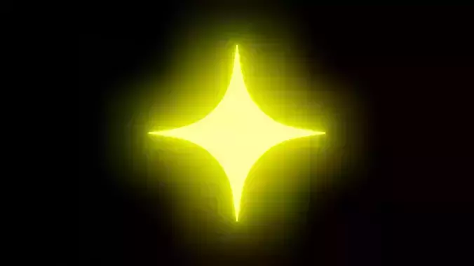 Glowing star