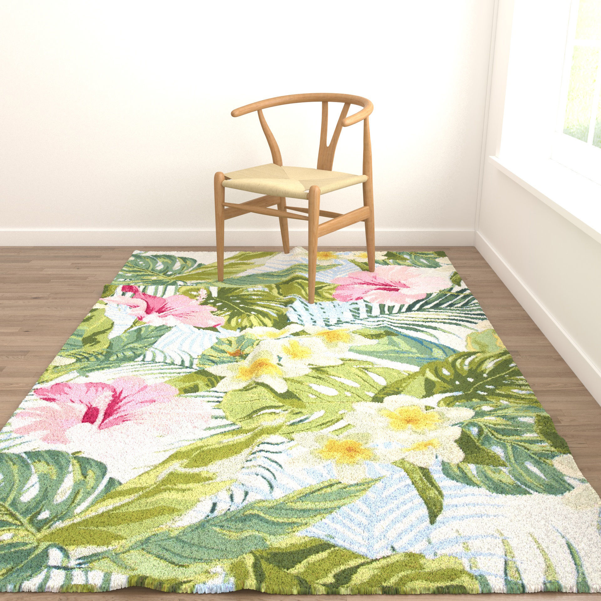 Rugs No 249 Low-poly 3D model_4