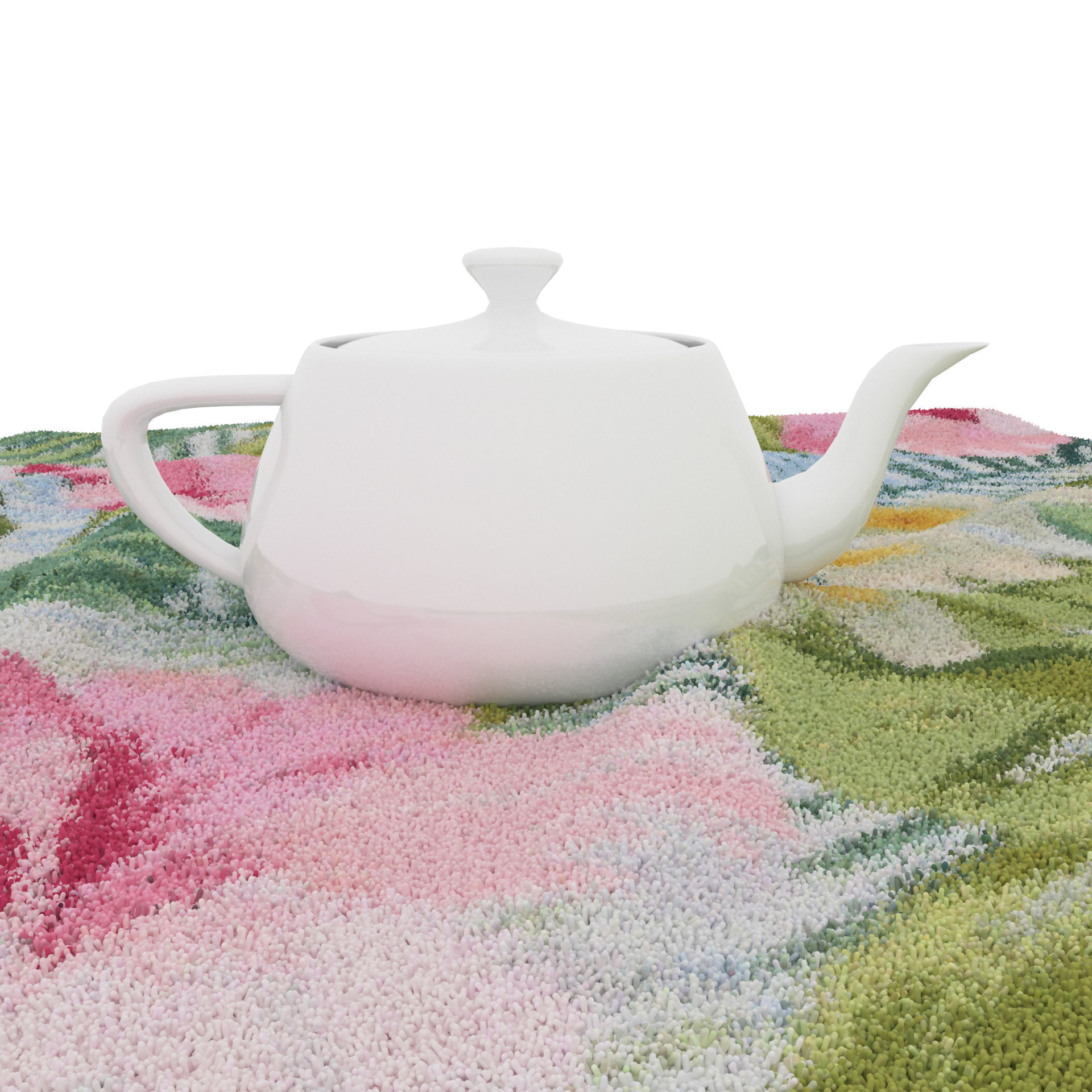 Rugs No 249 Low-poly 3D model_8