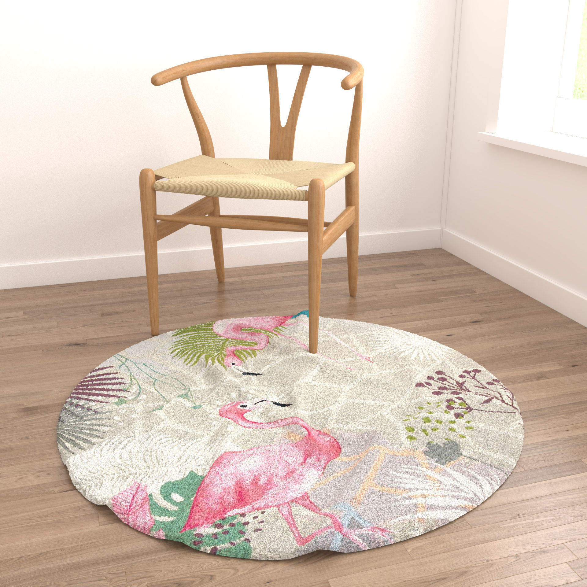 Rugs No 249 Low-poly 3D model_3