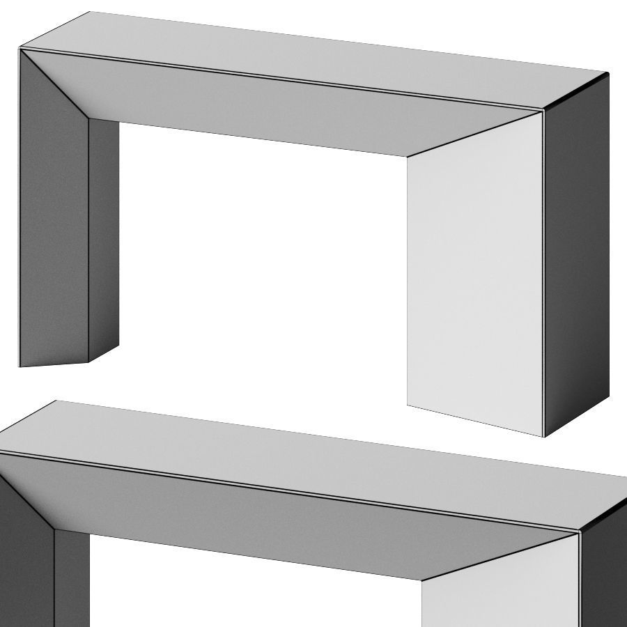 Mckinley Console Table by Arteriors 3D model_2