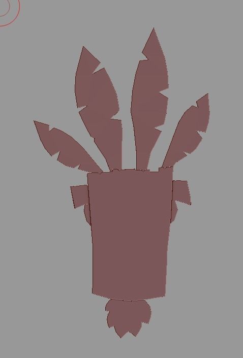AKU AKU crash bandicoot mask for CNC routers and 3D printers 3D print model_7