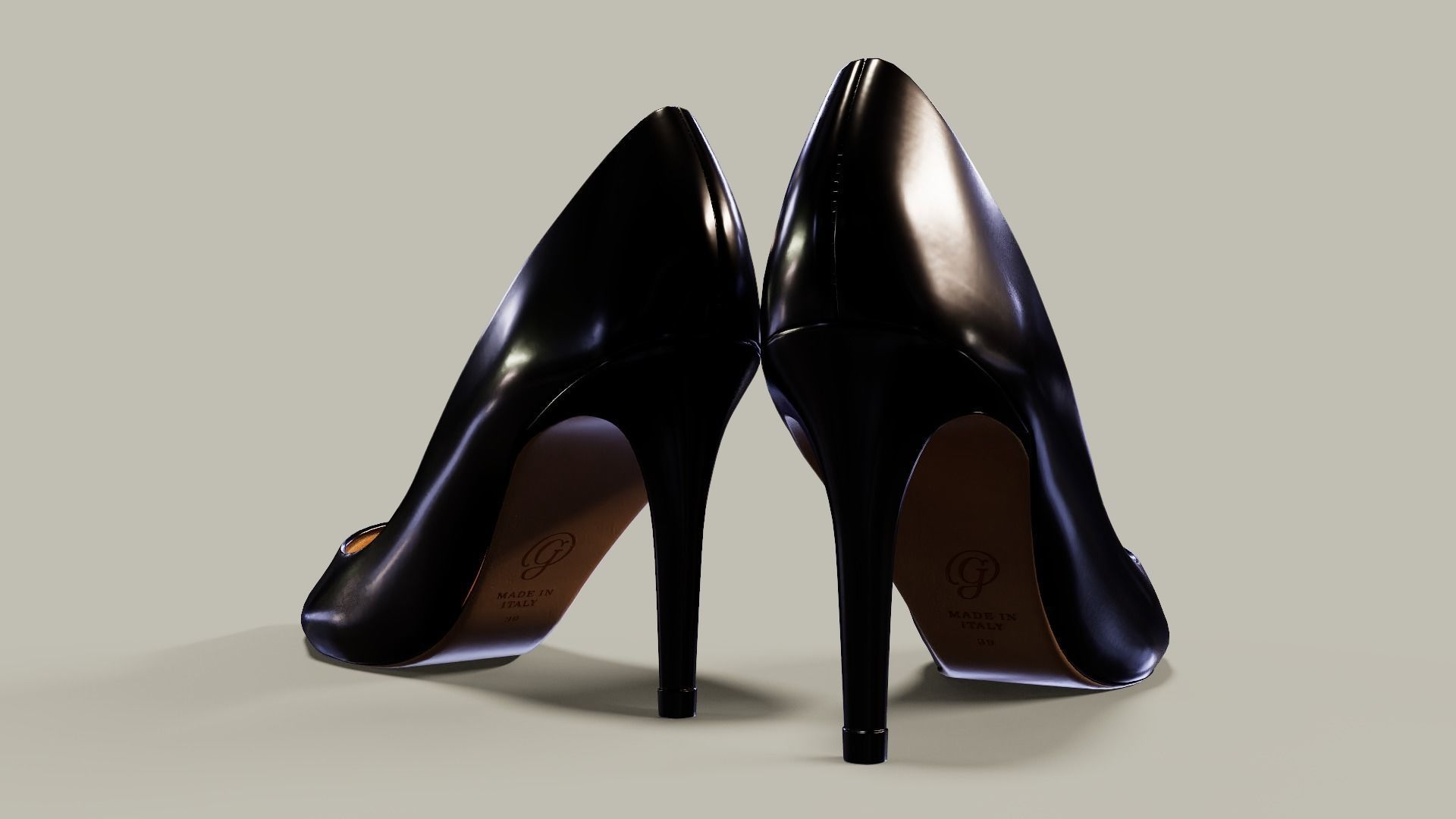 The Esatto 90mm 3D Model  Low-poly 3D model_14