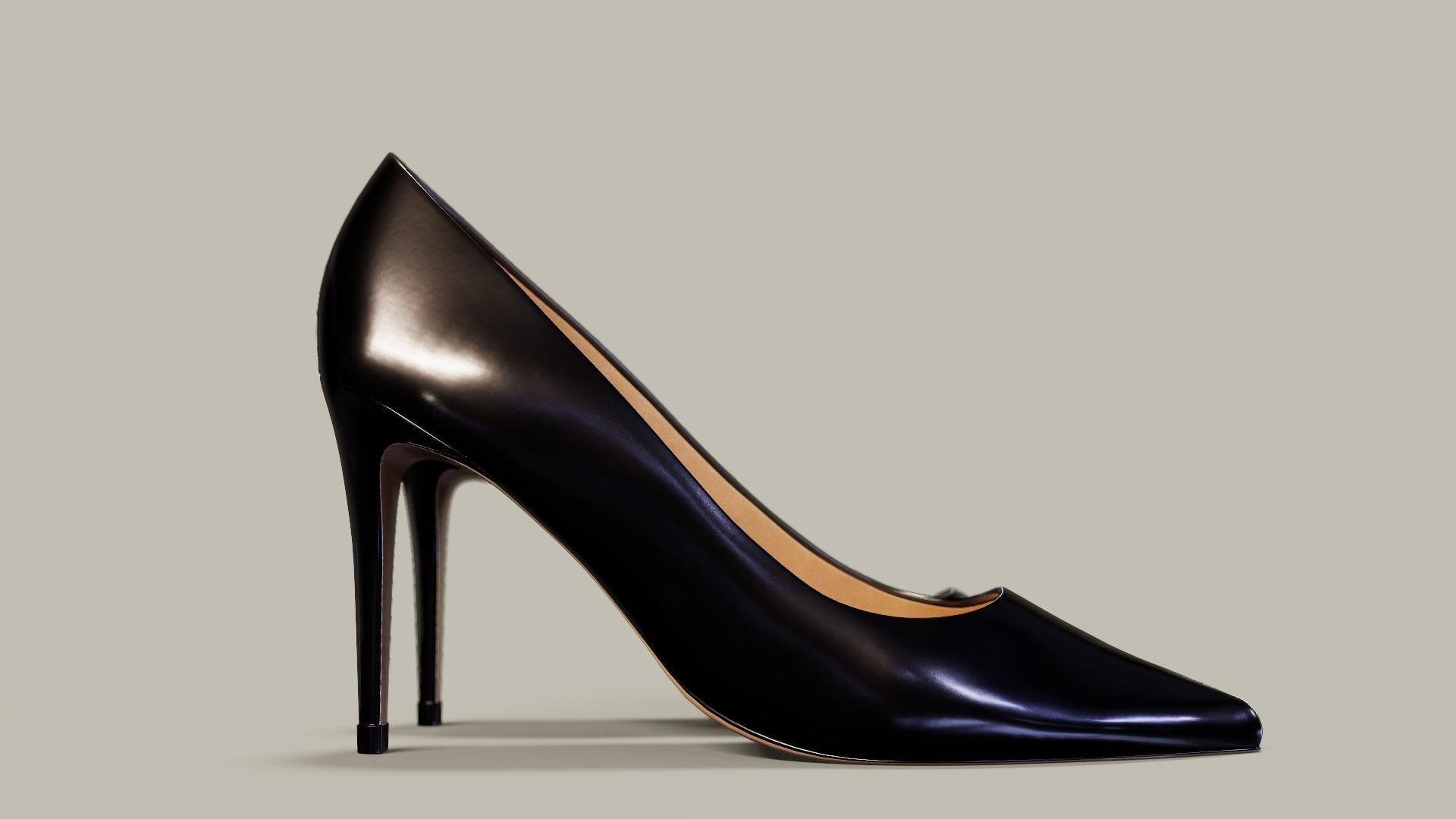 The Esatto 90mm 3D Model  Low-poly 3D model_6