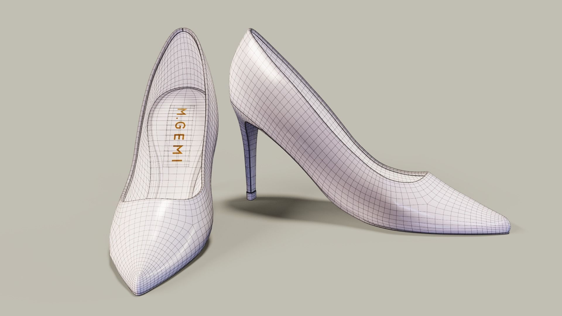 The Esatto 90mm 3D Model  Low-poly 3D model_21