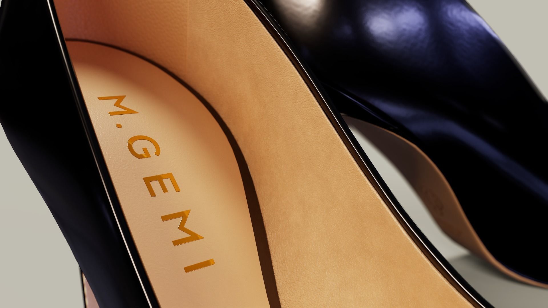 The Esatto 90mm 3D Model  Low-poly 3D model_3