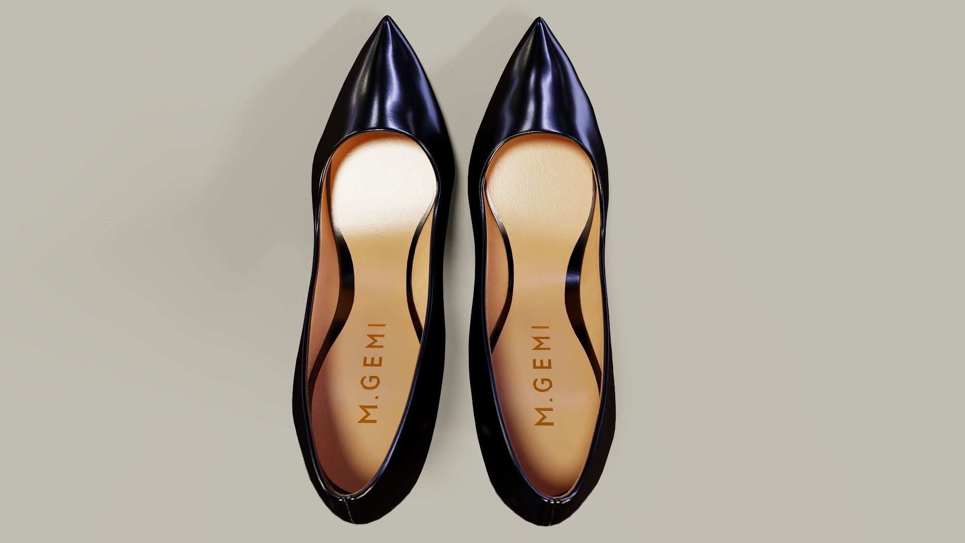 The Esatto 90mm 3D Model  Low-poly 3D model_4