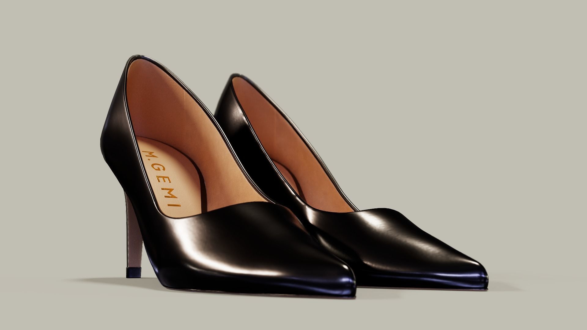 The Esatto 90mm 3D Model  Low-poly 3D model_7