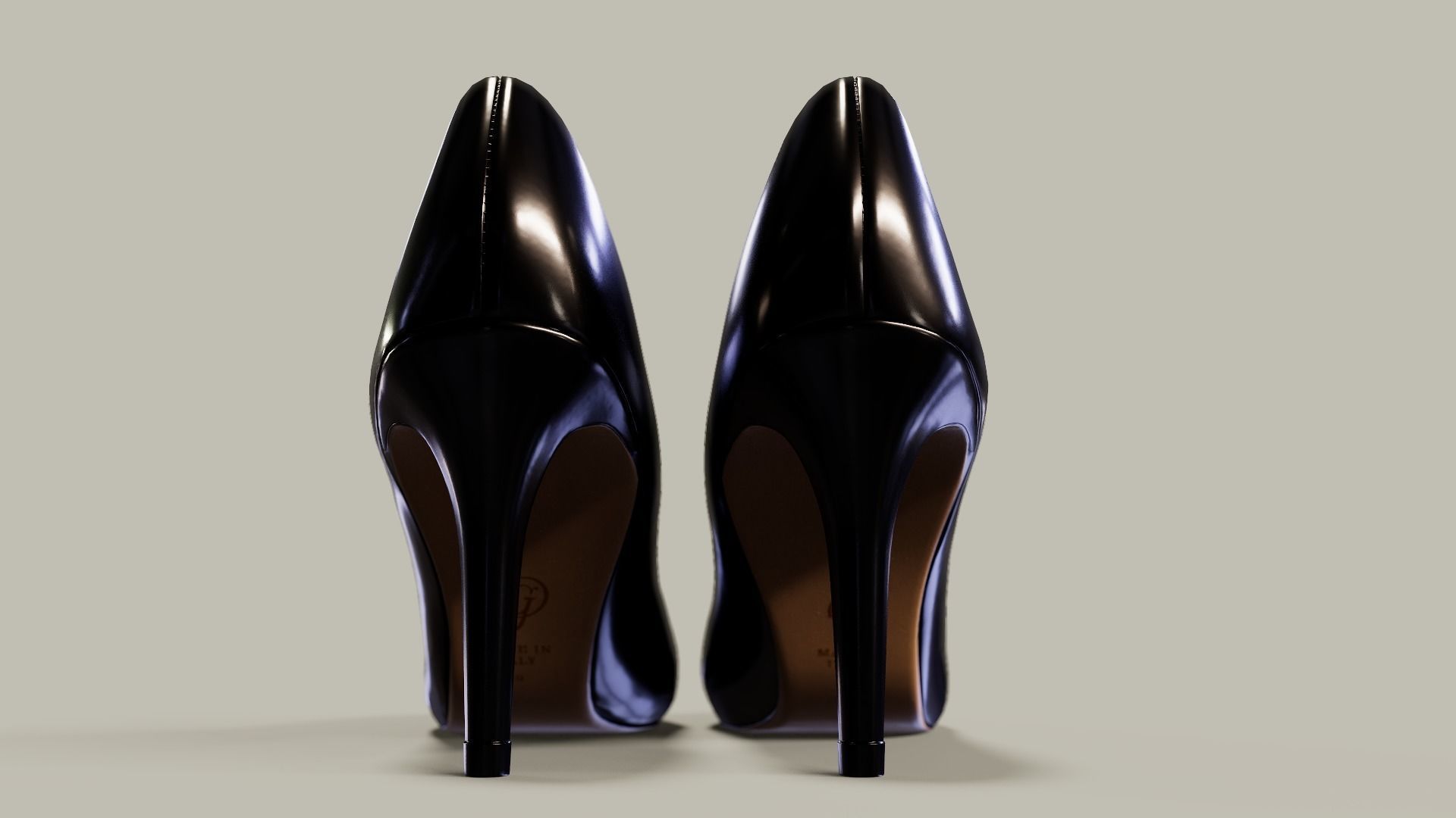 The Esatto 90mm 3D Model  Low-poly 3D model_5