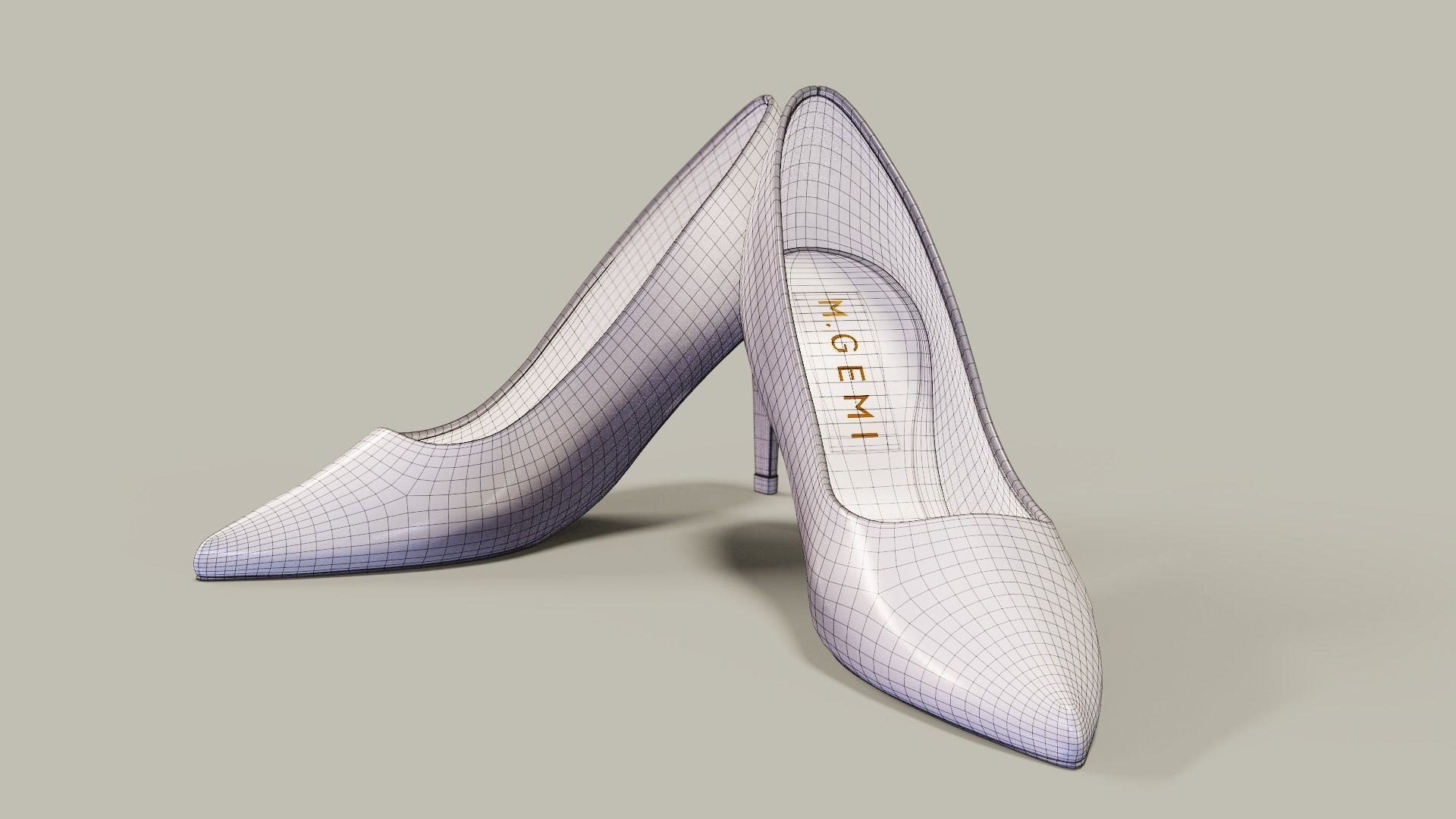 The Esatto 90mm 3D Model  Low-poly 3D model_22