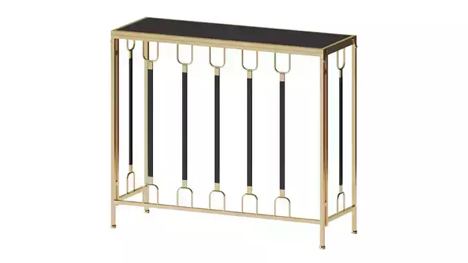 To4rooms - Console made of metal and glass