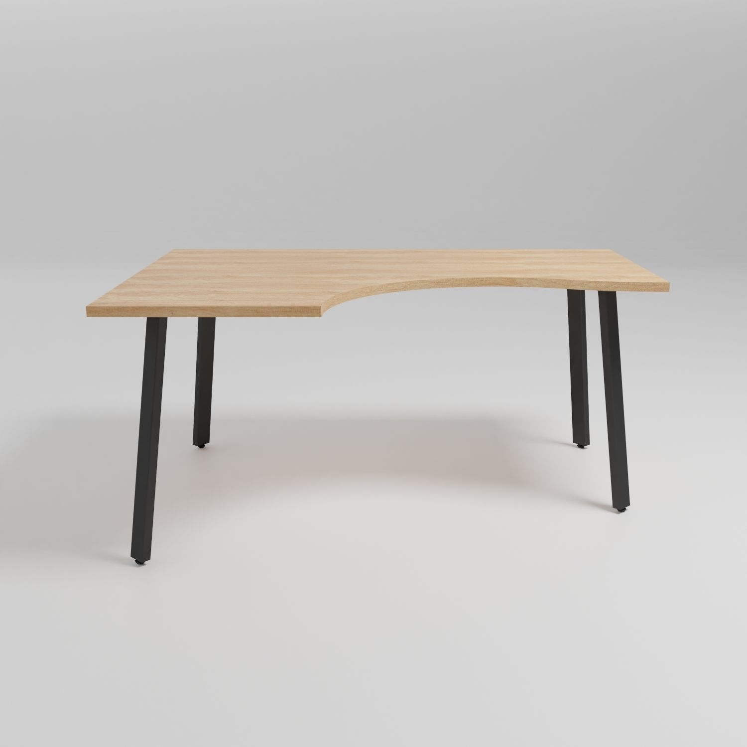 OGI A - Radial workstation desk - Free 3D model_1