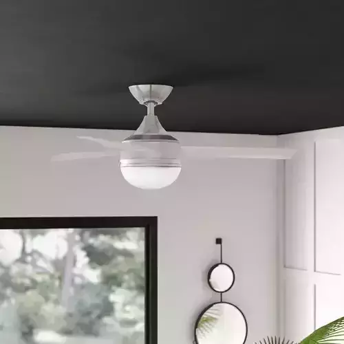 Morton Propeller Ceiling Fan - 3 Colour 3D model