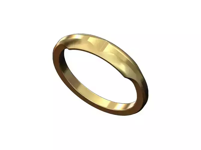 Geometric notched band US sizes 5to11