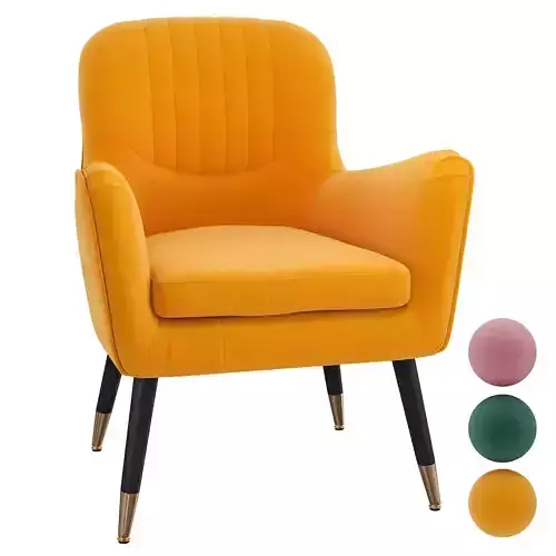 Homary-Accent Chair Velvet