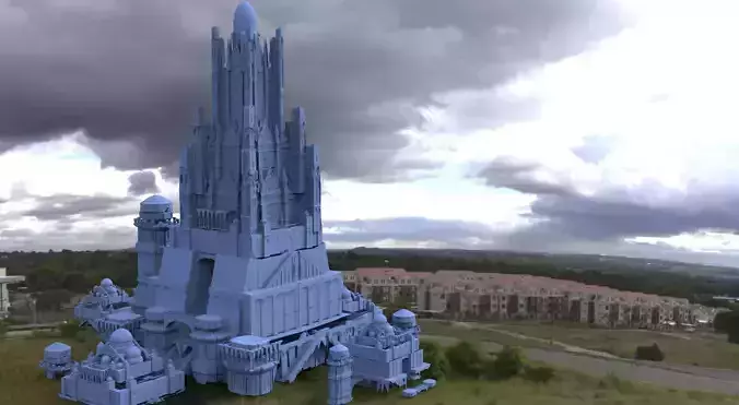 Dracula Ancient Tower Structure