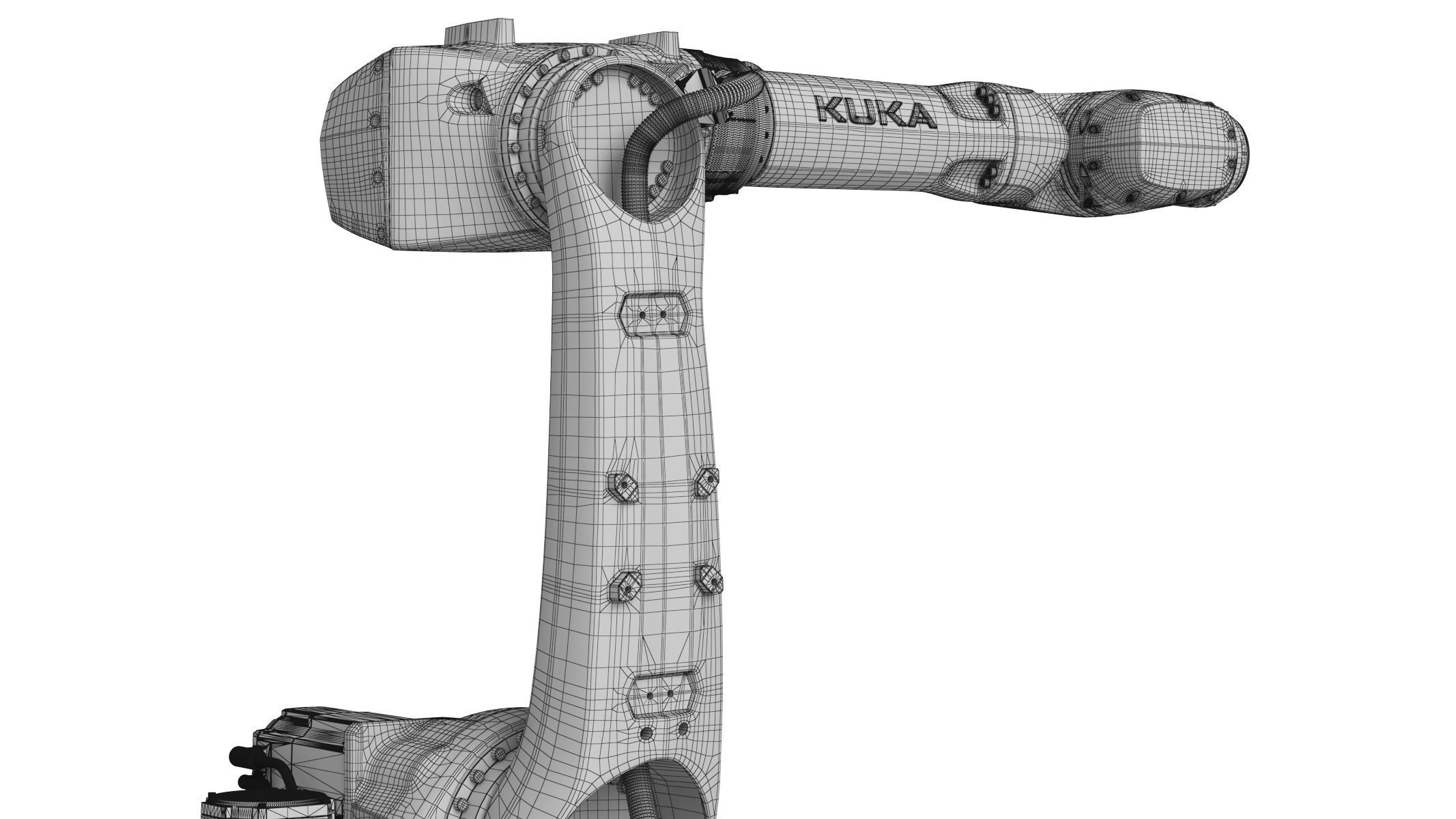 Kuka KR Iontec Industrial Robot 3D model_16