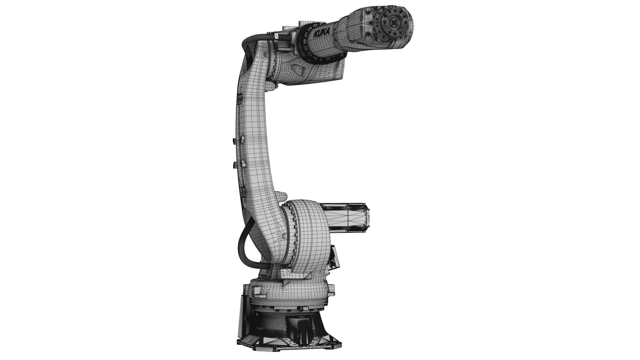 Kuka KR Iontec Industrial Robot 3D model_12