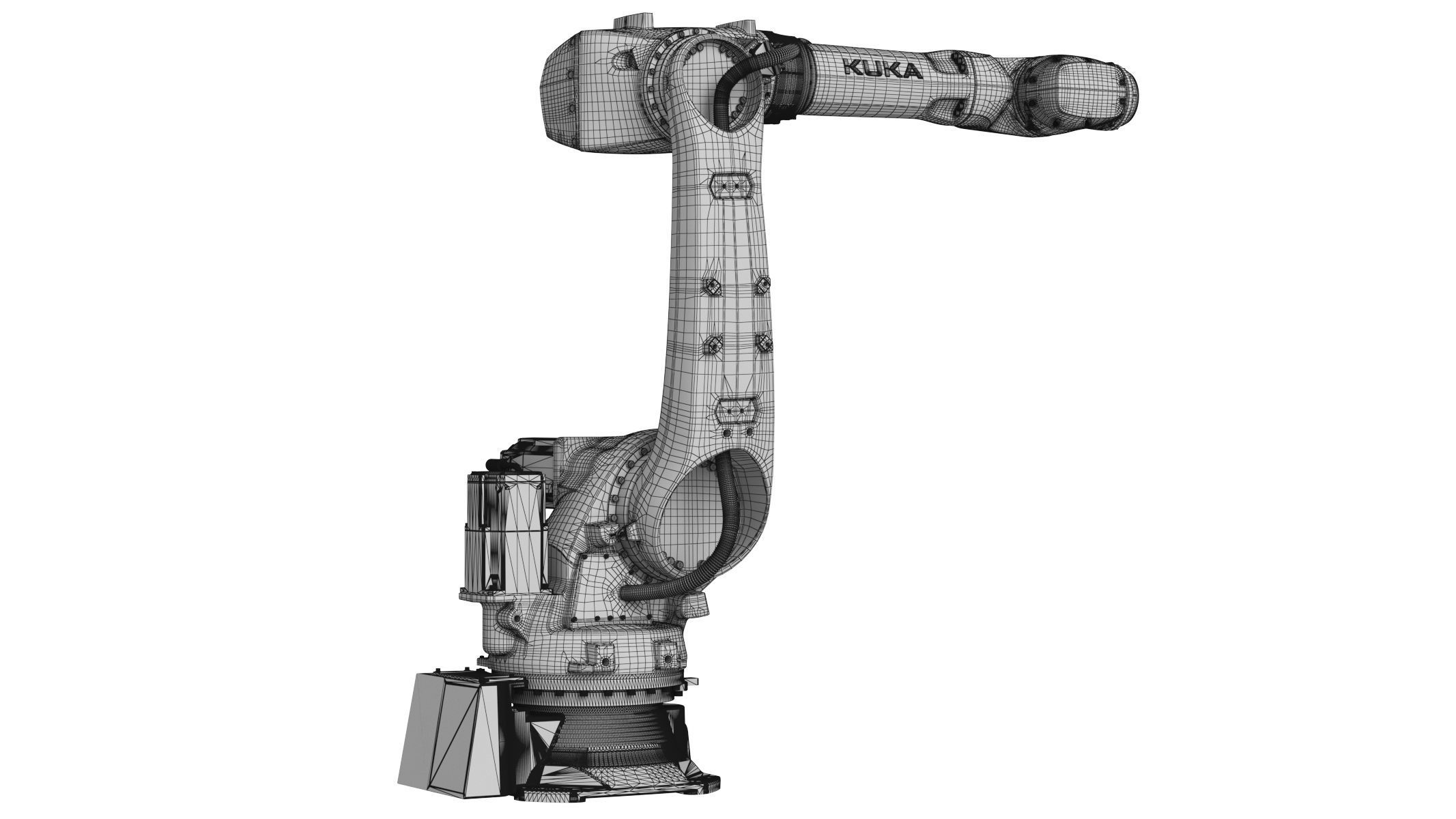 Kuka KR Iontec Industrial Robot 3D model_15
