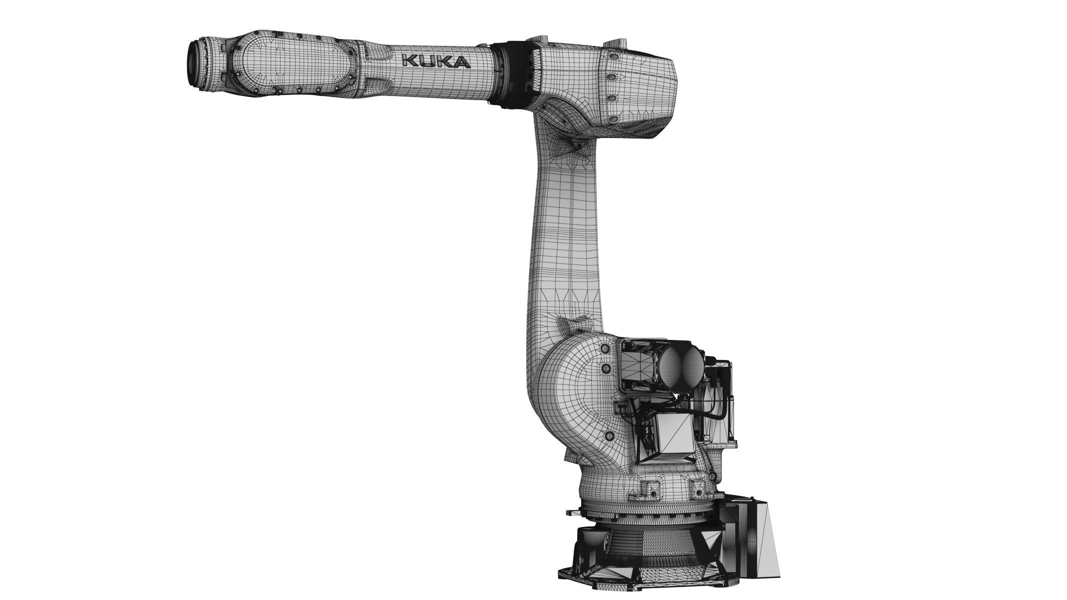 Kuka KR Iontec Industrial Robot 3D model_13