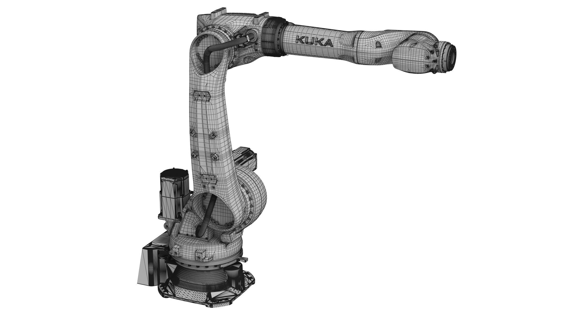 Kuka KR Iontec Industrial Robot 3D model_11
