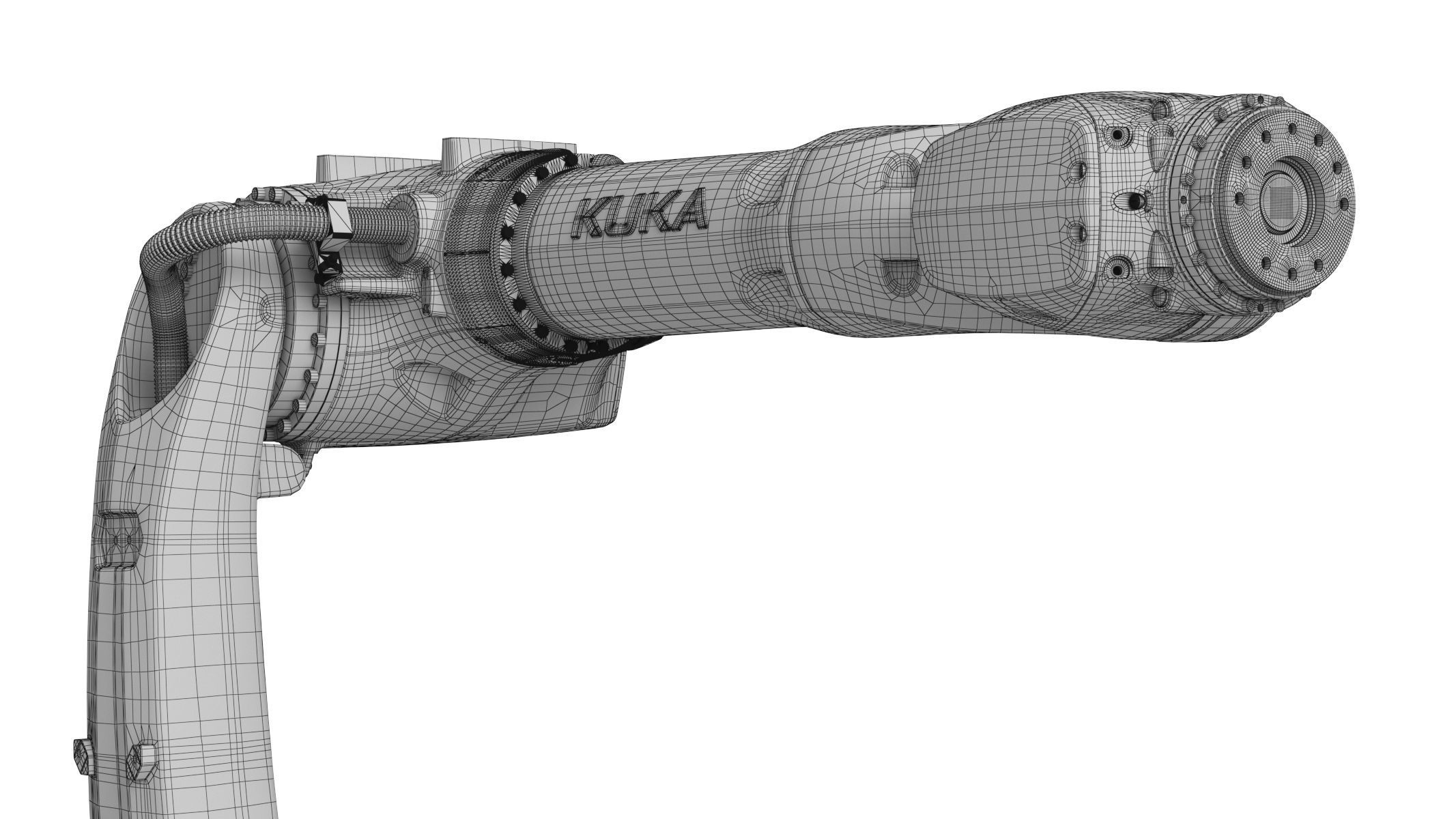 Kuka KR Iontec Industrial Robot 3D model_17