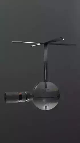 Cannon Drone Free low-poly 3D model