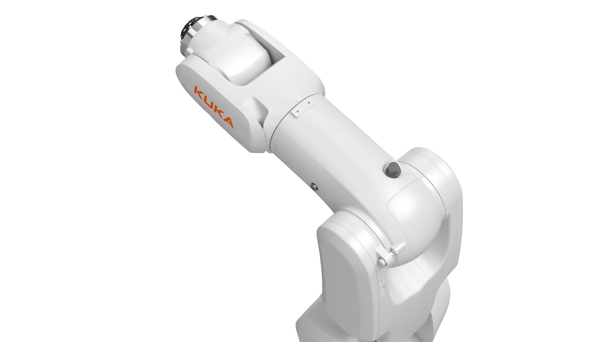 Kuka KR 4 Agilus Industrial Robot 3D model_6