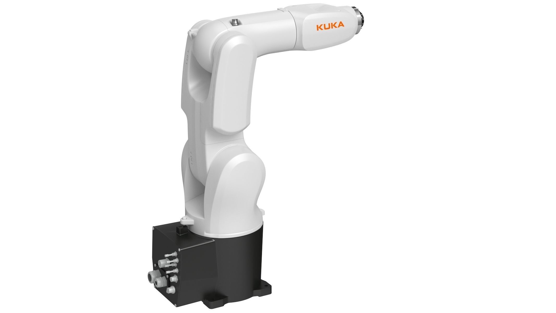 Kuka KR 4 Agilus Industrial Robot 3D model_5
