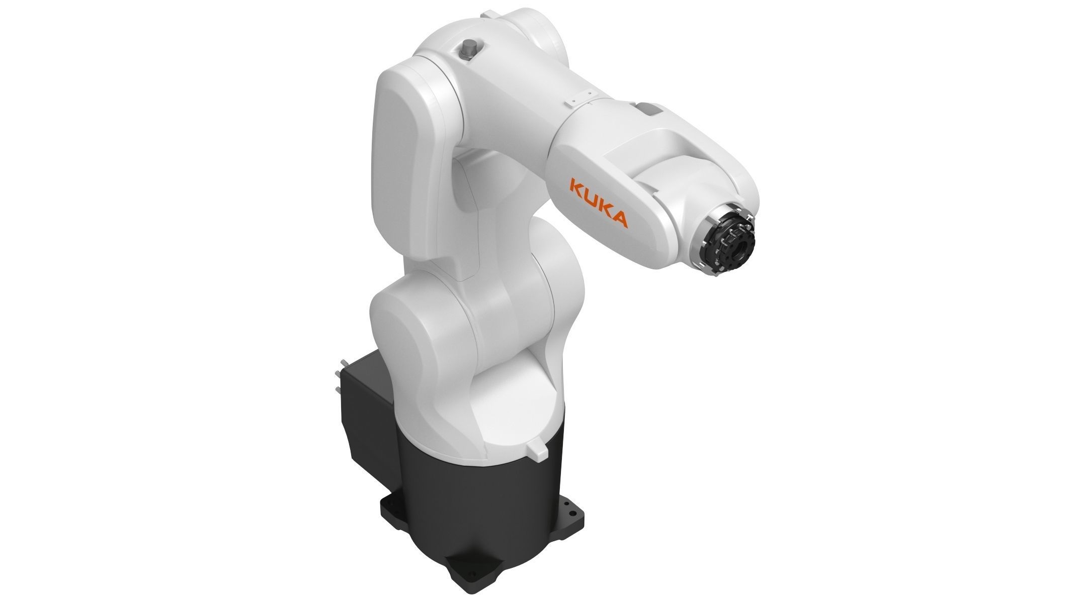 Kuka KR 4 Agilus Industrial Robot 3D model_1