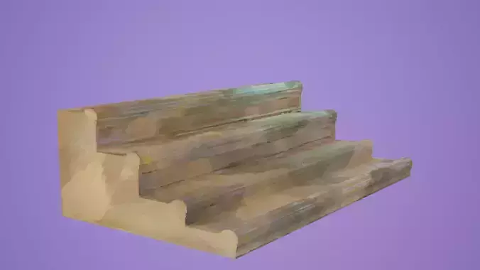 Styilzed Stairs Ghibli style