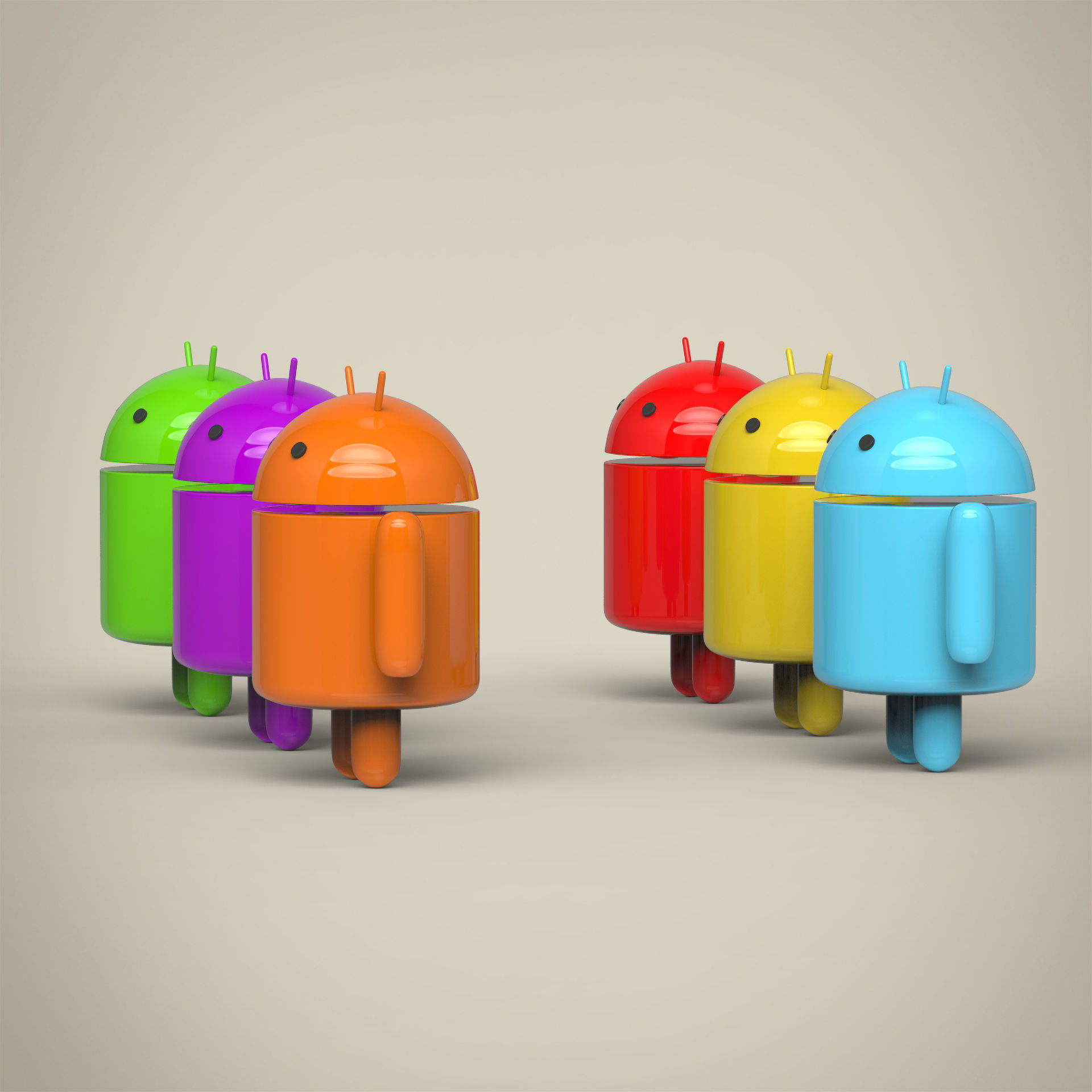 Android Set wallpapers hd 3D model_3