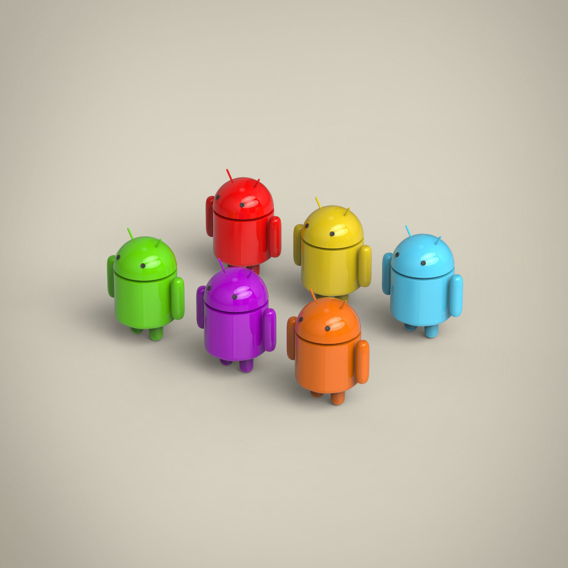 Android Set wallpapers hd 3D model_2
