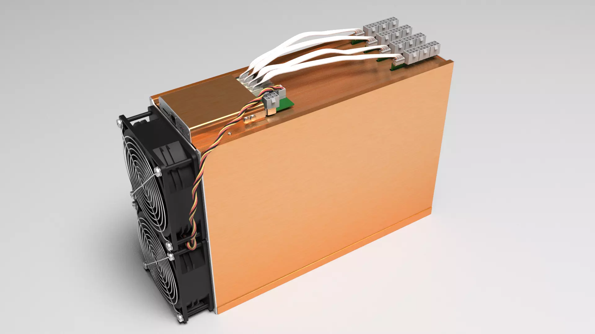 Innosilicon A10 Pro Cryptocurrency Asic Miner 3D model_0