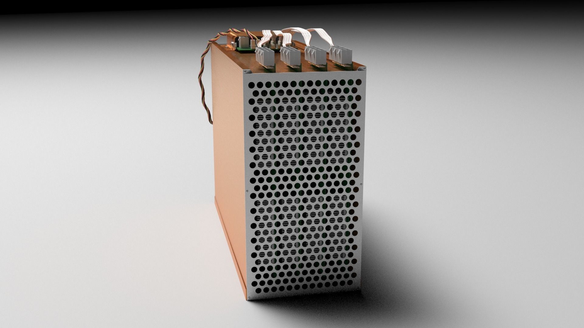 Innosilicon A10 Pro Cryptocurrency Asic Miner 3D model_2