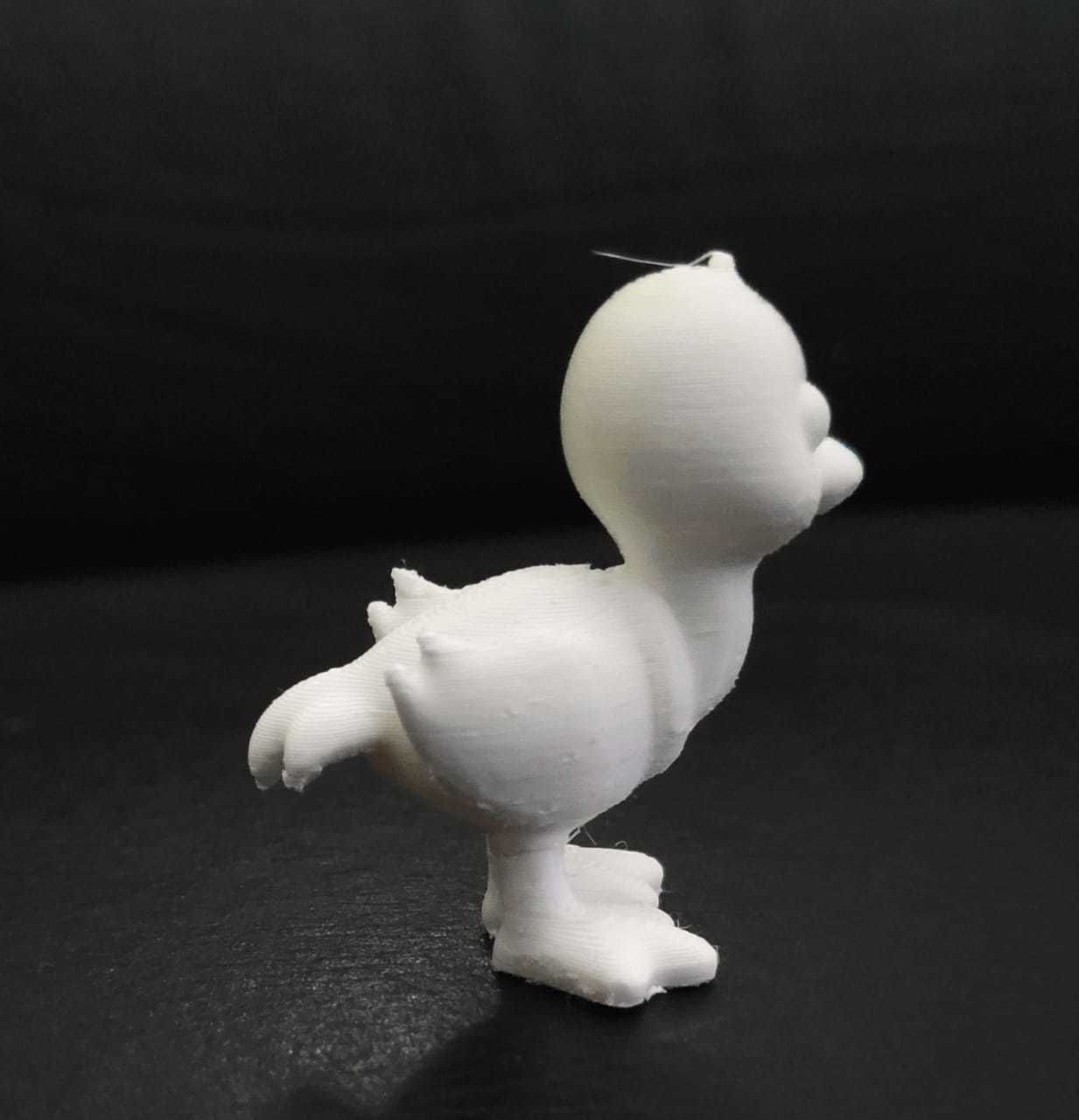 Cute Ostrich 3D print model_6