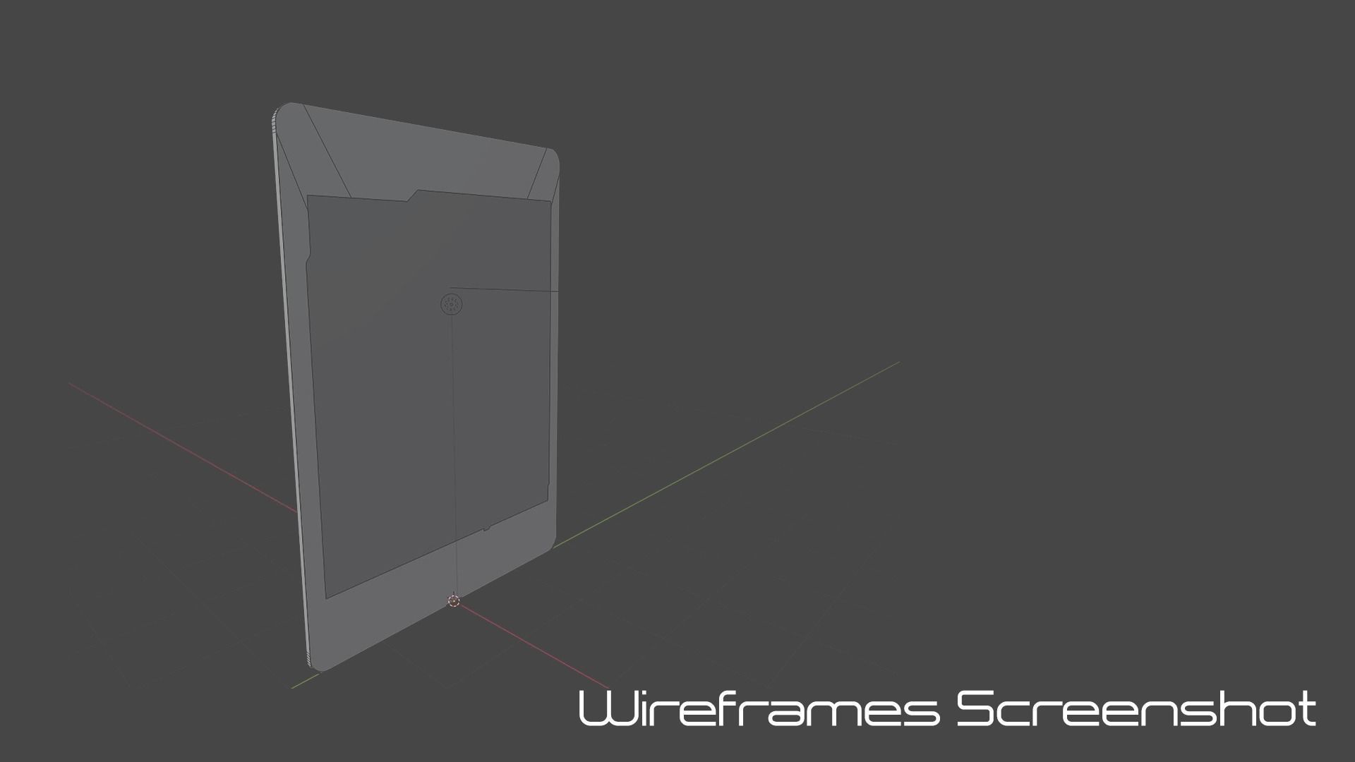Infinite Background NFT Card Template - Animated in Blender Low-poly 3D model_9
