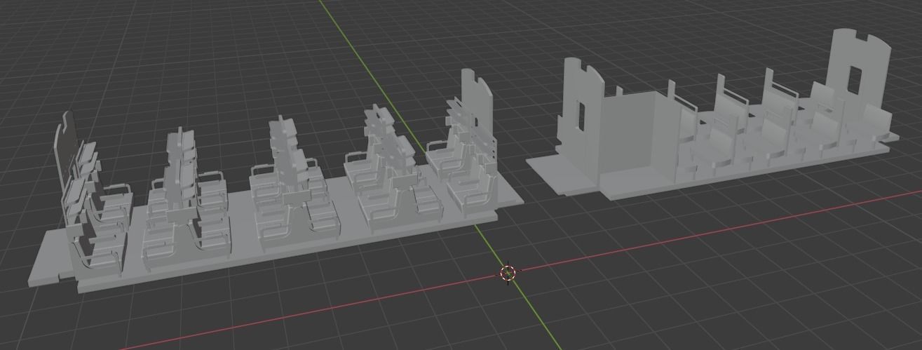 H0 1-87 scale Umbauwagen AB4yg 1st and 2nd class 3D print model_16