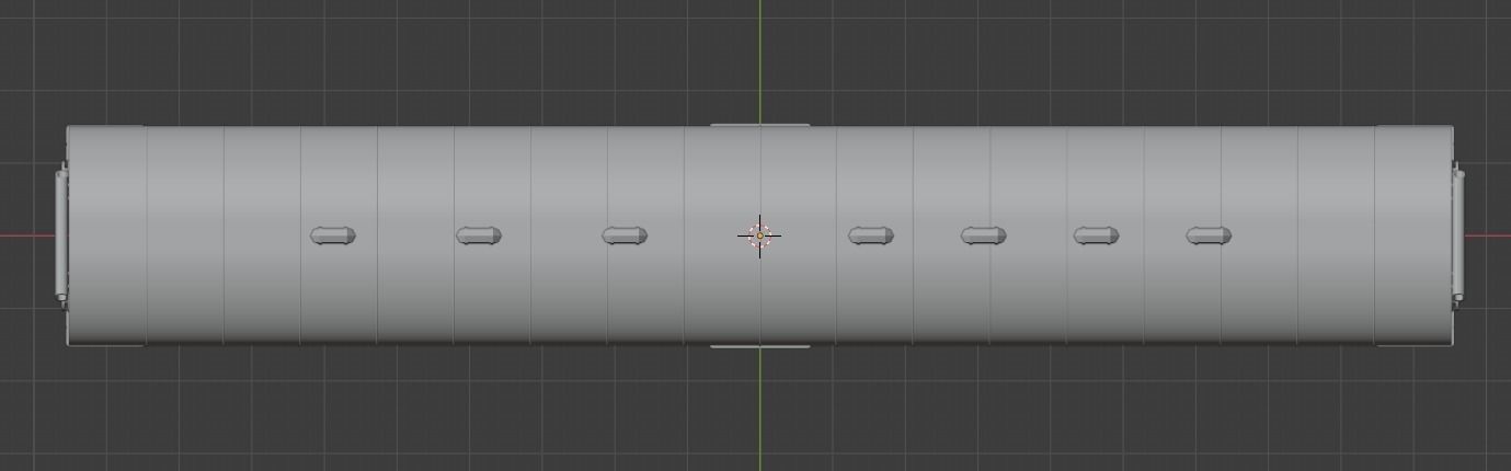 H0 1-87 scale Umbauwagen AB4yg 1st and 2nd class 3D print model_4