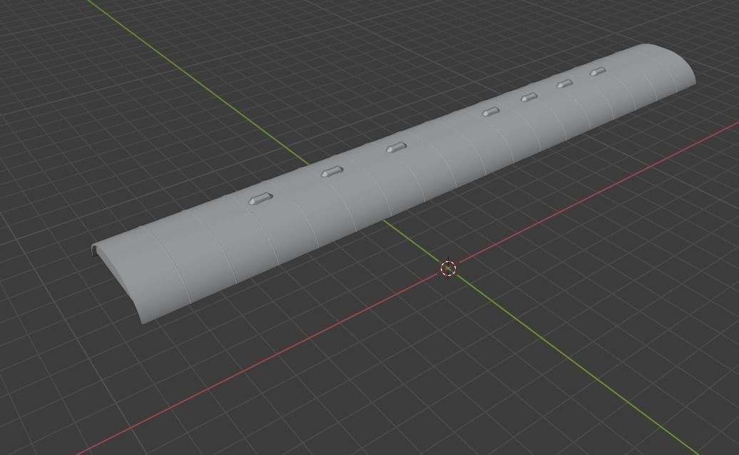 H0 1-87 scale Umbauwagen AB4yg 1st and 2nd class 3D print model_12